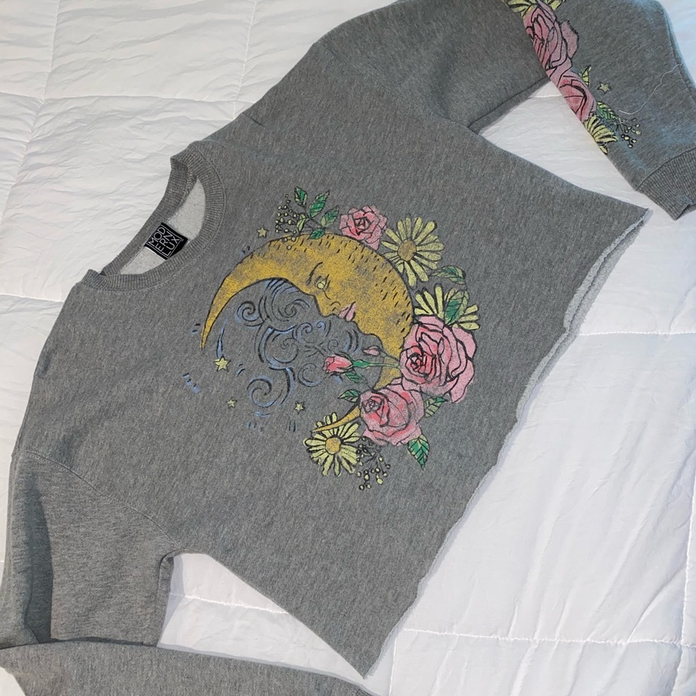 Cropped sweatshirt